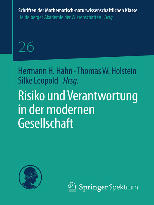 Title details for Risiko und Verantwortung in der modernen Gesellschaft by Hermann H. Hahn - Available